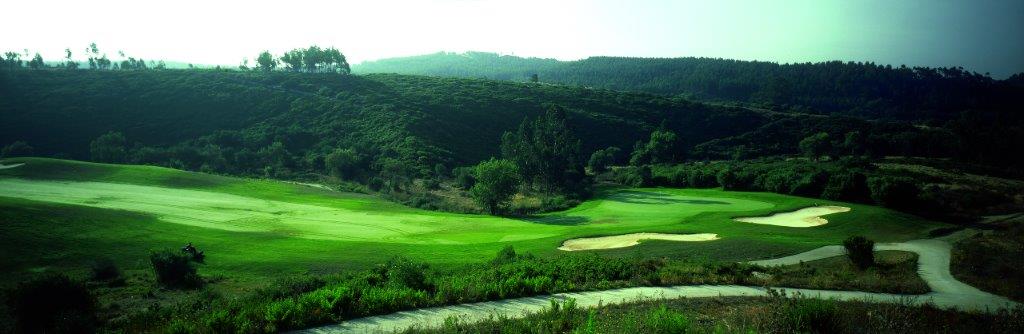 Panorama du golf de Bom Sucesso au Portugal