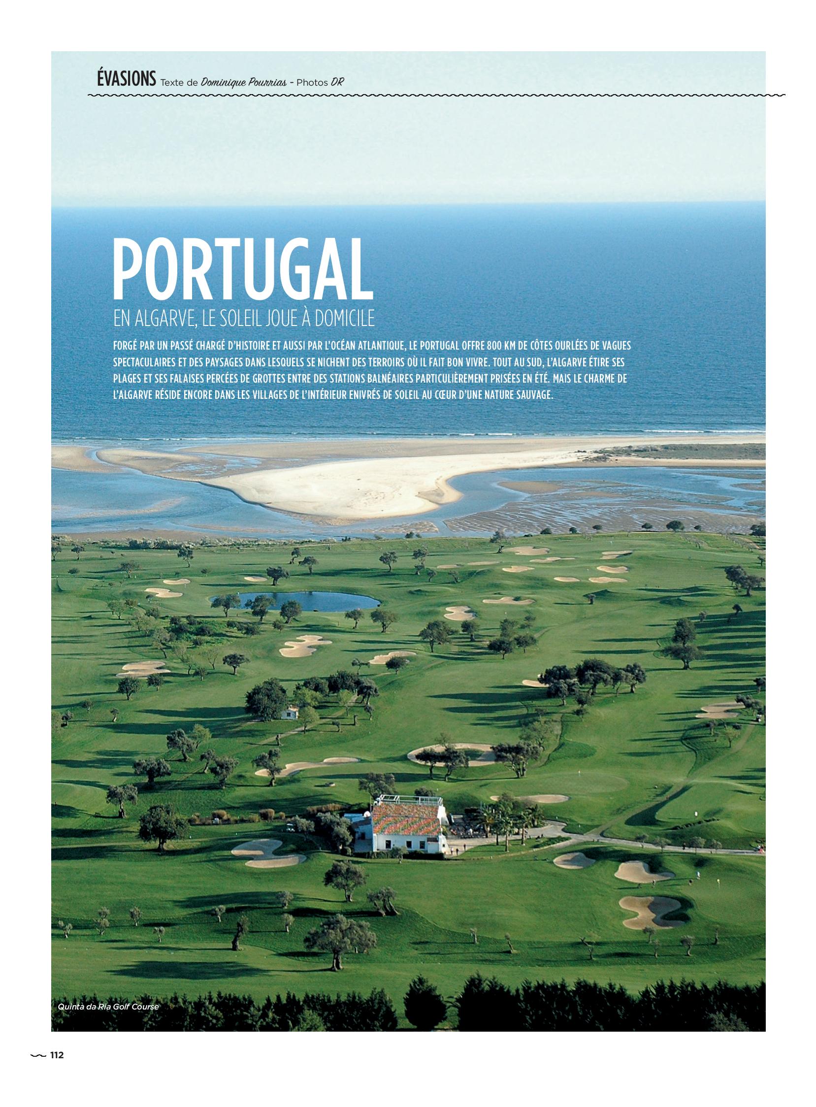 Page 112 du Journal du Golf du mois d'avril